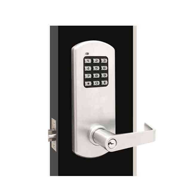 TownSteel: Cyl, Keypad 99 Users-Clutched - 26D